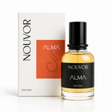 Alma a blend of Carolina Herrera + Erba Pura