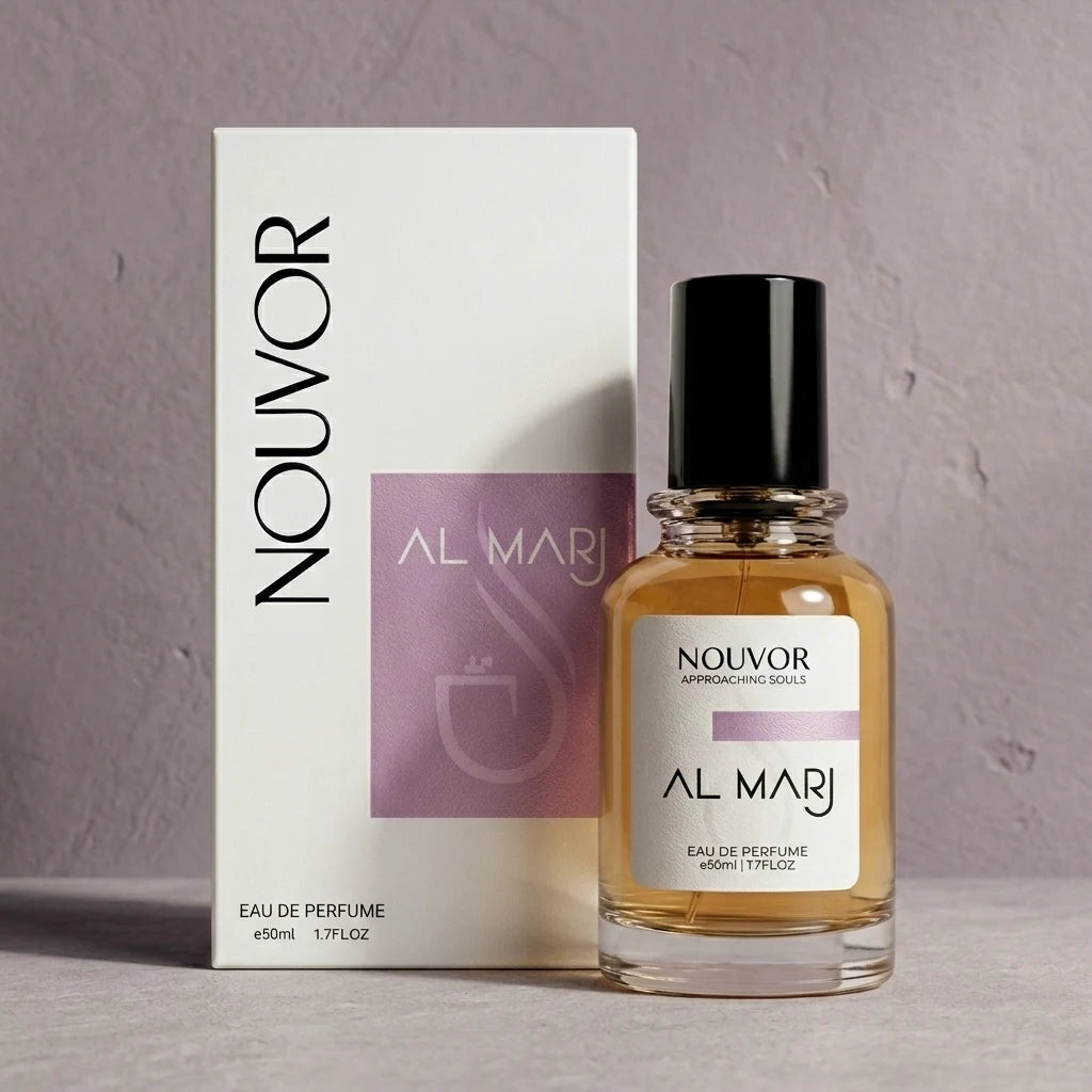 Al Marj EDP Inspired by Ahmed Al Maghribi Marj 50ml Bottle with Box | Nouvor Perfumes Pakistan