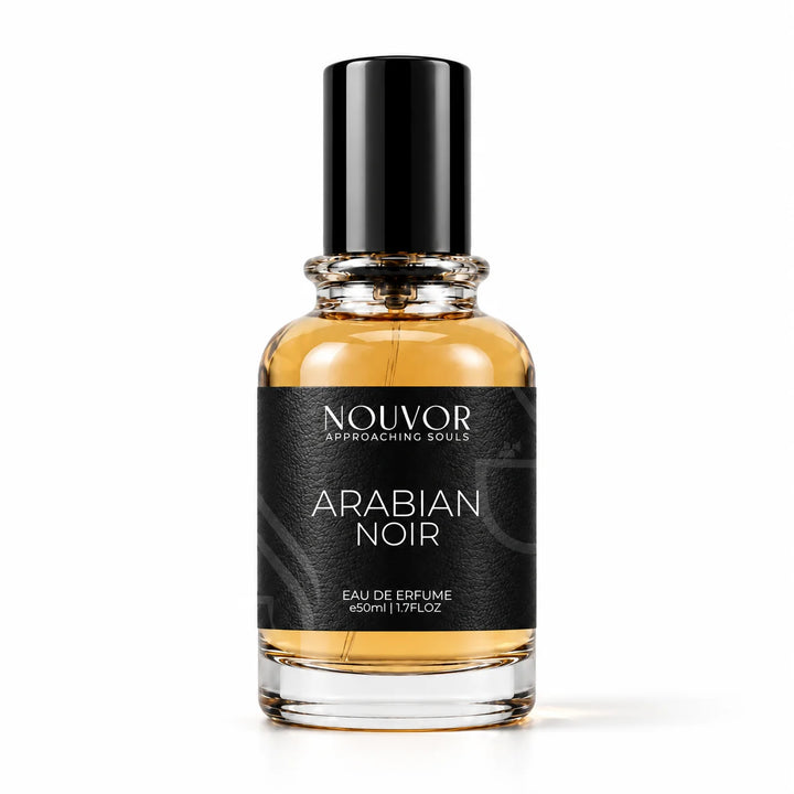 Arabian Noir Exclusive Blend EDP by Nouvor Perfumes Pakistan | 50ml Bottle Front View
