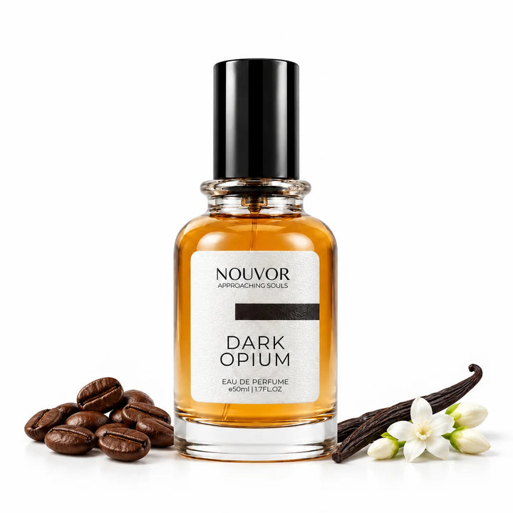 Dark Opium EDP 50ml with Key Notes of coffee beans, vanilla, jasmine | Nouvor Perfumes Pakistan