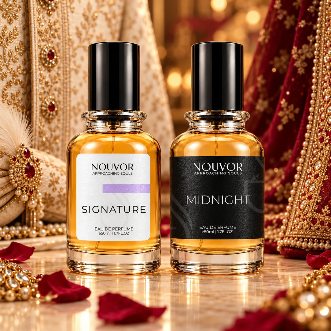 Dulha Dulhan Wedding Perfume Set with Signature and Midnight 50ml EDP | Nouvor Perfumes Pakistan
