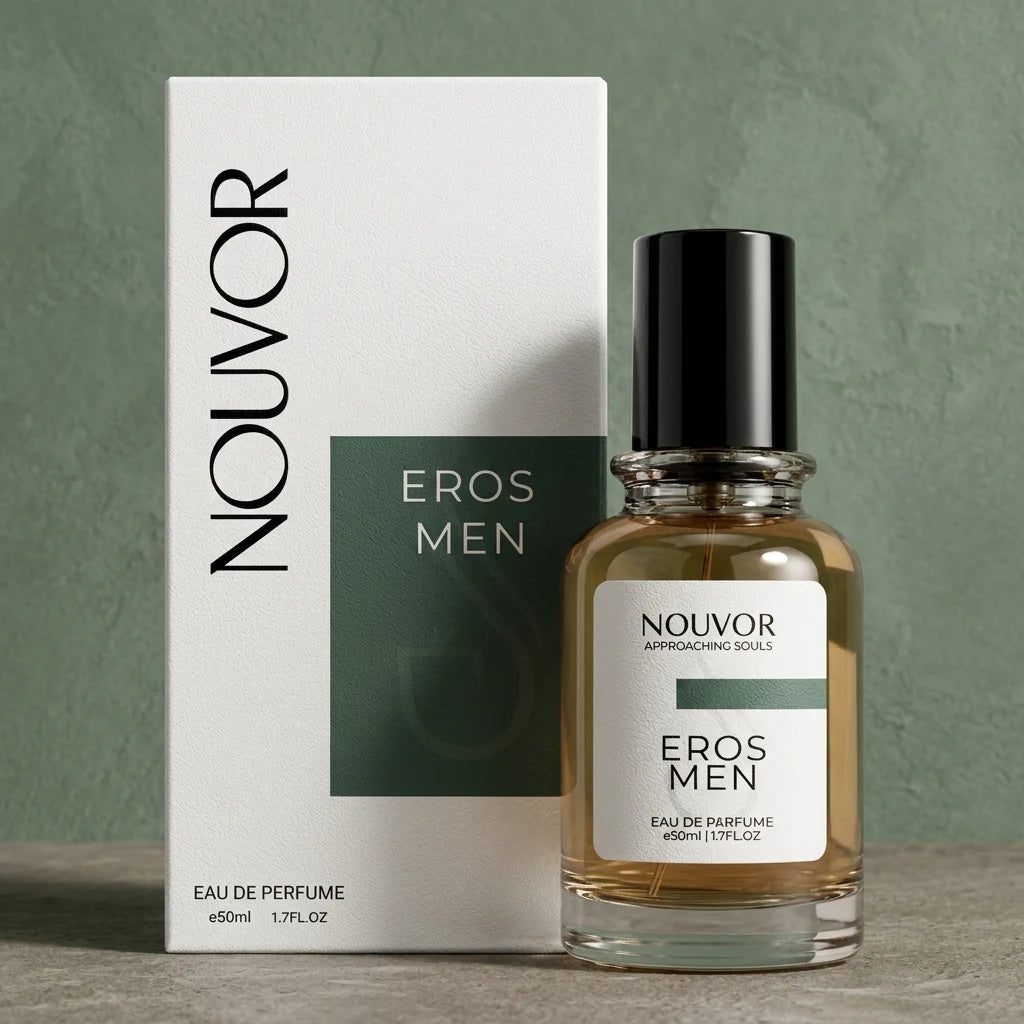 Eros Men EDP Inspired by Versace Eros 50ml Bottle with Box | Nouvor Perfumes Pakistan