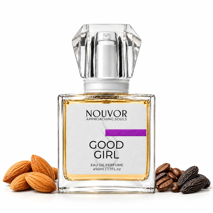 Good Girl EDP 50ml with Key Notes of almonds, coffee beans, tonka beans | Nouvor Perfumes Pakistan