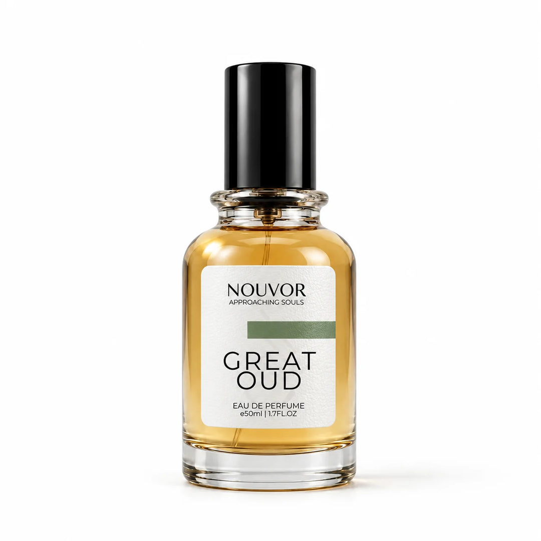 Great Oud EDP Exclusive Blend | Nouvor Perfumes Pakistan | 50ml Bottle Front View