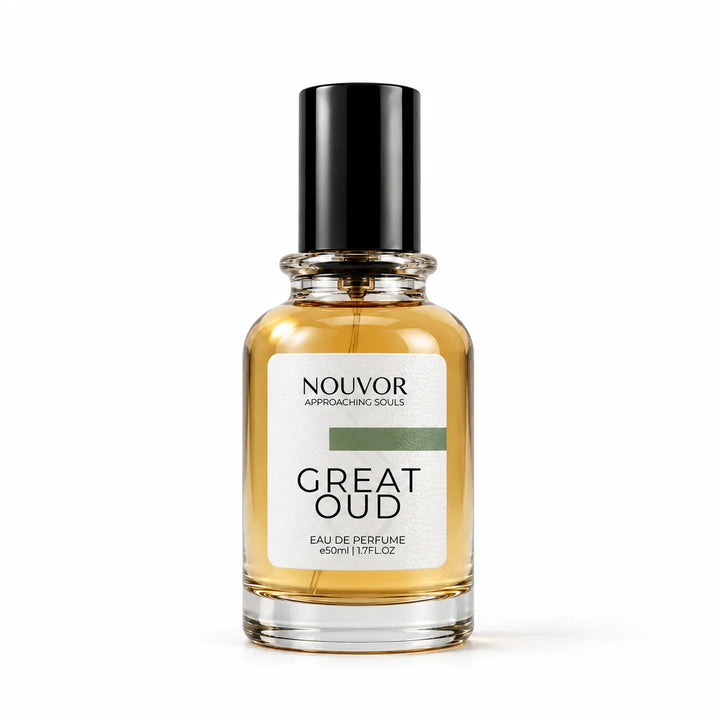 Great Oud EDP Exclusive Blend | Nouvor Perfumes Pakistan | 50ml Bottle Front View
