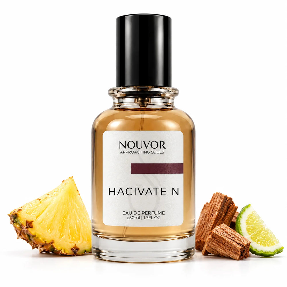 Hacivate N EDP 50ml with Key Notes of pineapple, cedar wood, bergamot | Nouvor Perfumes Pakistan
