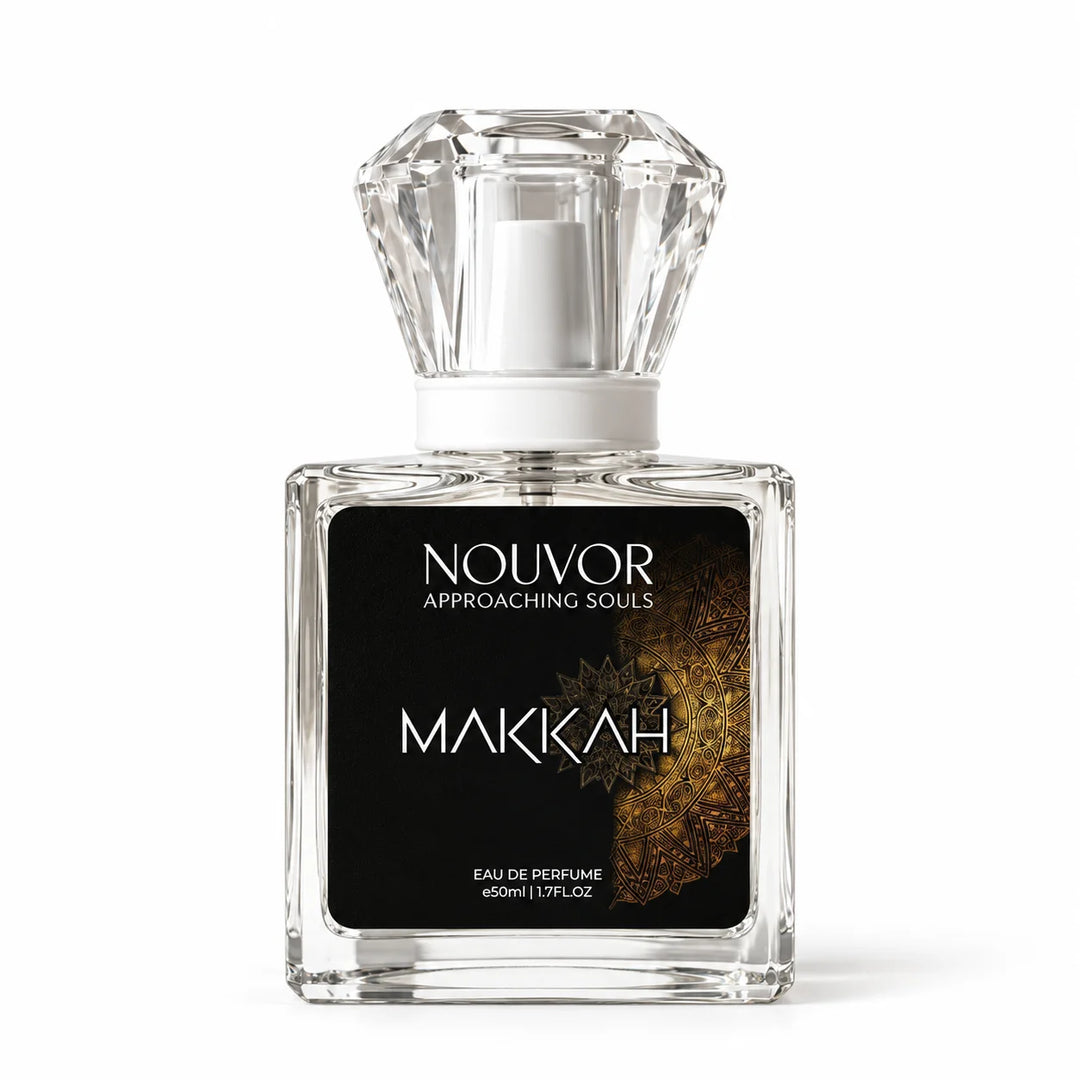 Makkah Perfume EDP | 50ml Bottle Front View | Nouvor Perfumes Pakistan