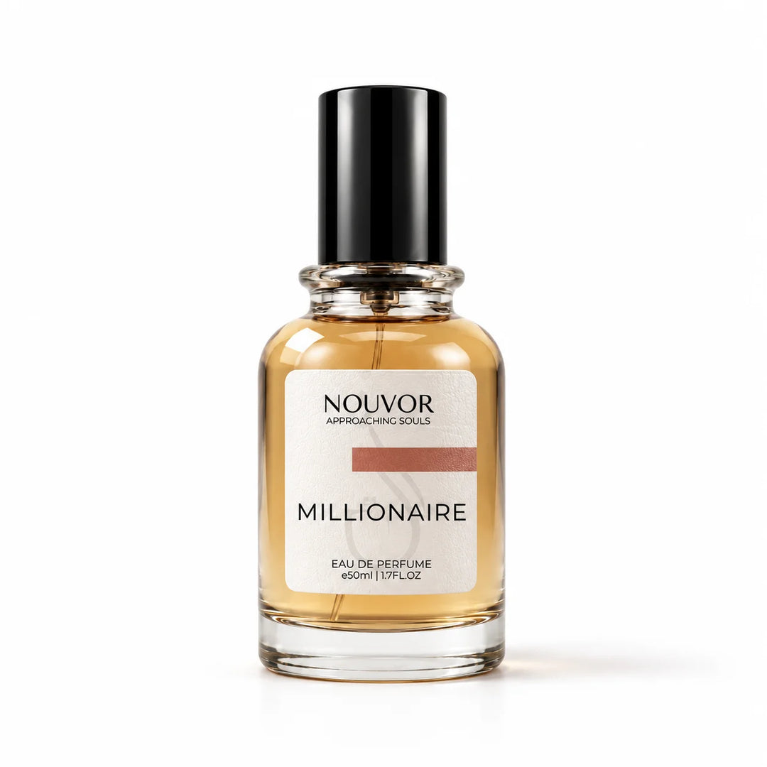 Millionaire EDP Inspired by Rabanne 1 Million Elixir | Nouvor Perfumes Pakistan | 50ml Bottle Front View