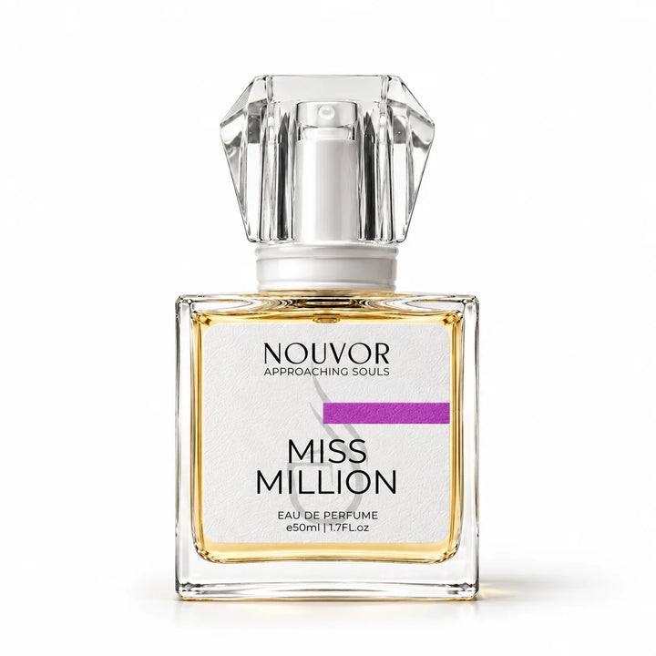 Miss Million EDP Inspired by Lady Million Rabanne | Nouvor Perfumes Pakistan | 50ml Bottle Front View