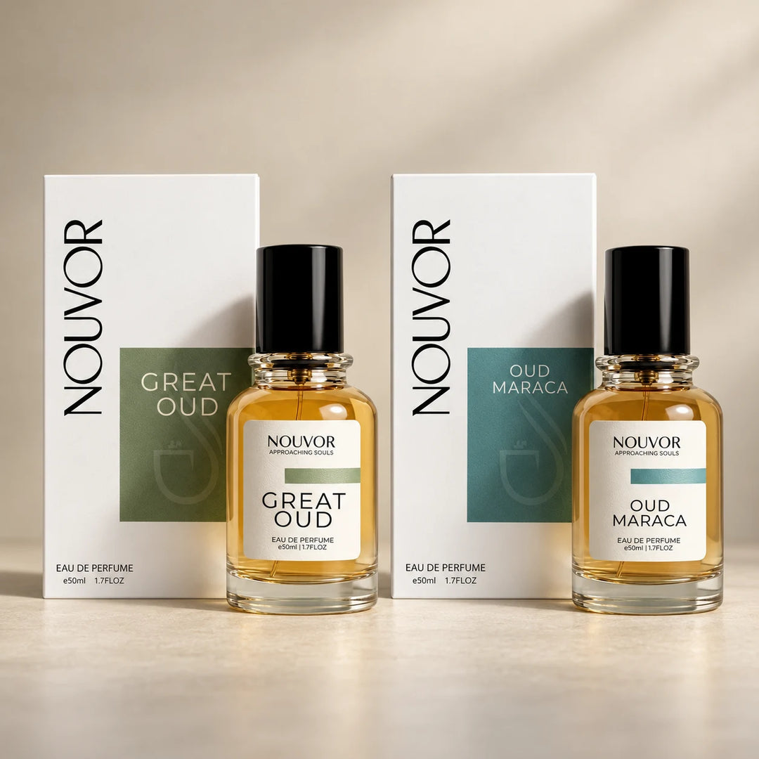 Oud Duo Great Oud and Oud Maraca 50ml EDP with Boxes | Nouvor Perfumes Pakistan