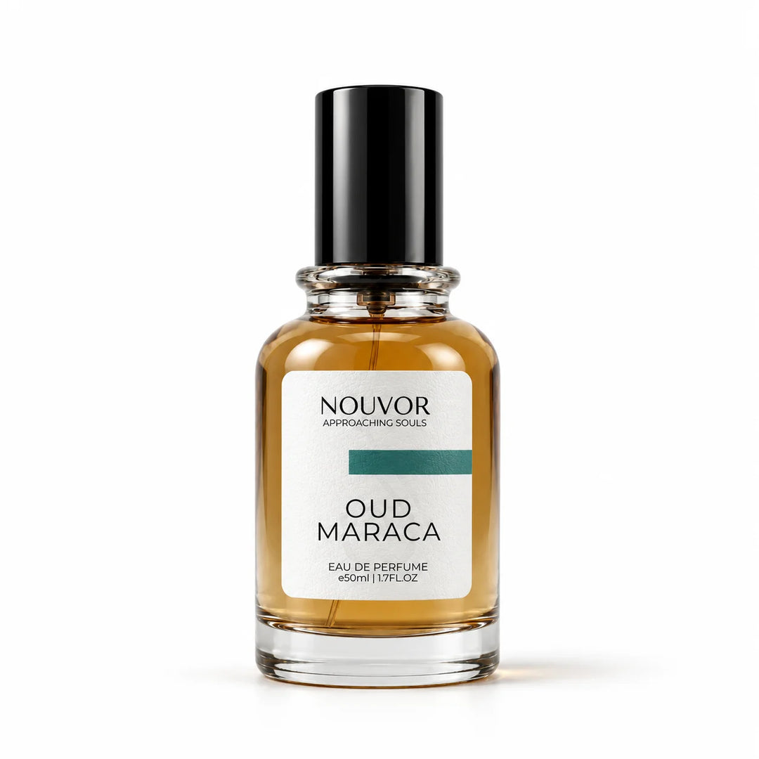 Oud Maraca EDP Inspired by Maison Crivelli Oud Maracuja | Nouvor Perfumes Pakistan | 50ml Bottle Front View