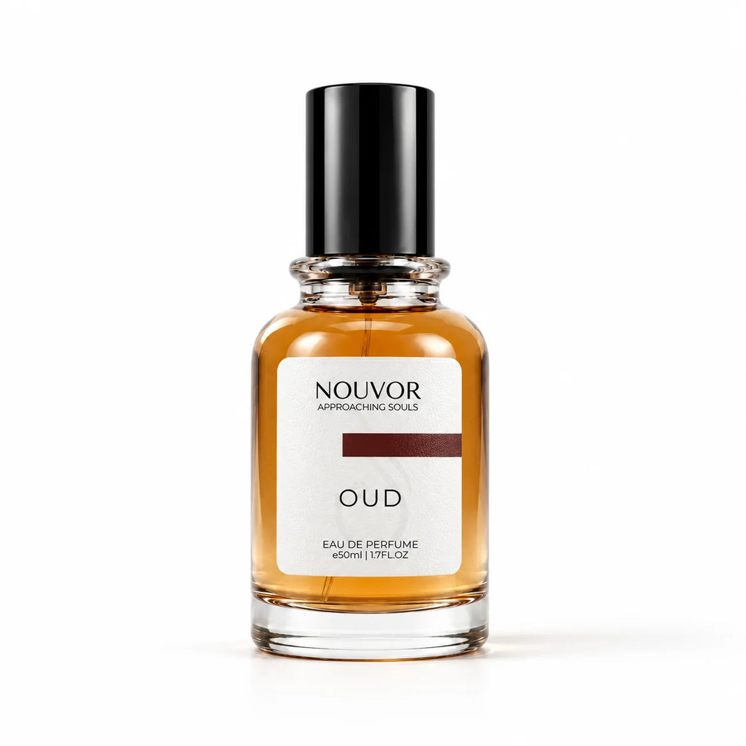 Oud EDP Inspired by Noir Al Majed Oud | Nouvor Perfumes Pakistan | 50ml Bottle Front View