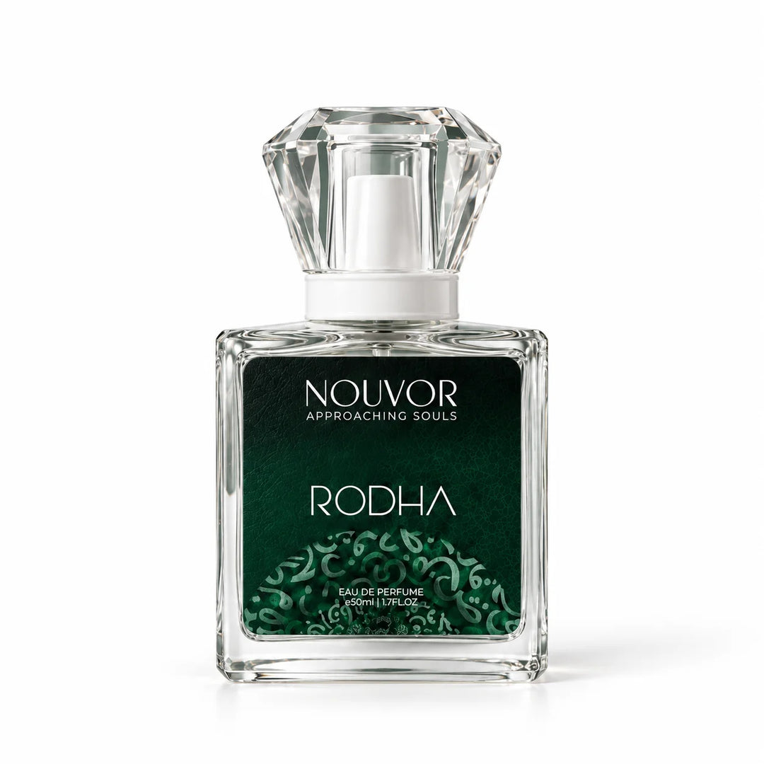 Rodha Perfume EDP | 50ml Bottle Front View | Nouvor Perfumes Pakistan
