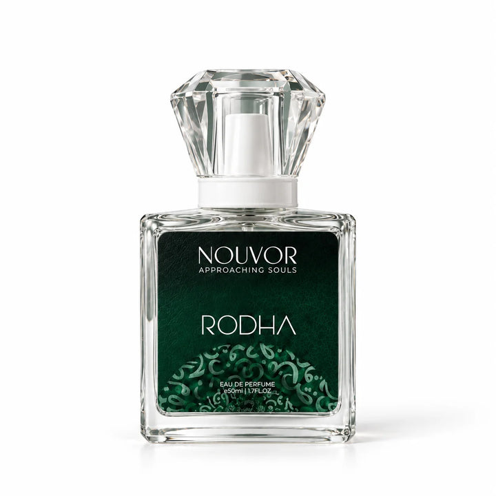 Rodha Perfume EDP | 50ml Bottle Front View | Nouvor Perfumes Pakistan