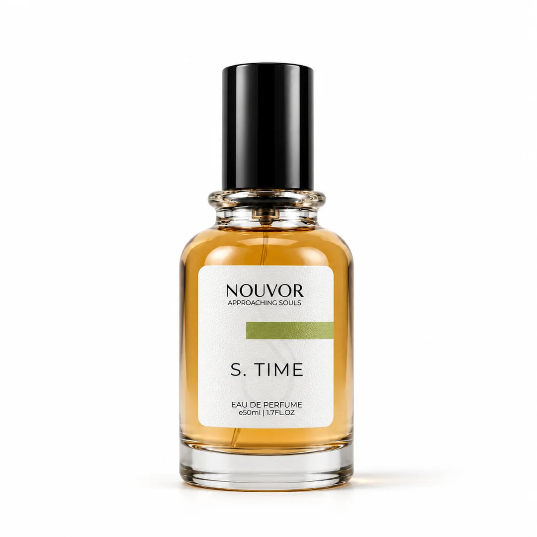 S. Time Amber Floral EDP | Nouvor Perfumes Pakistan | 50ml Bottle Front View