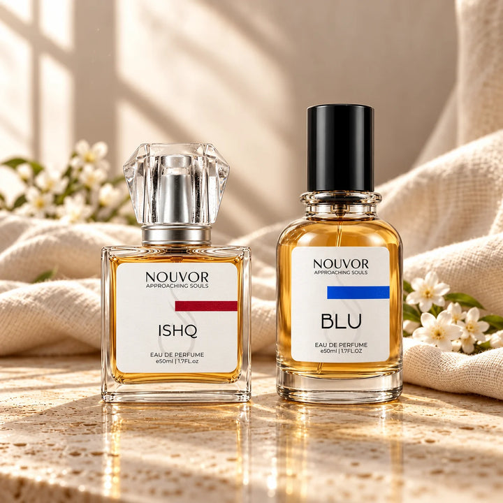 Signature Couple Set with Ishq and Blu 50ml EDP | Nouvor Perfumes Pakistan