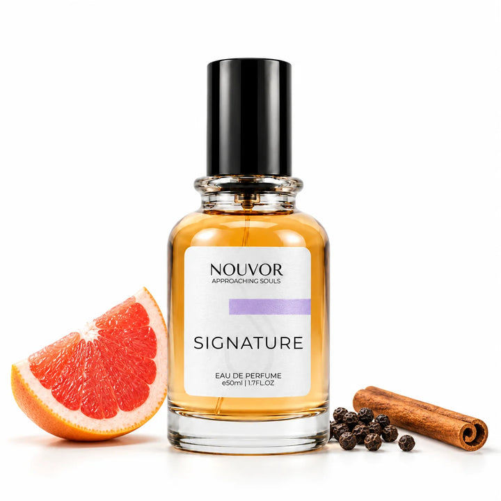 Signature EDP 50ml with Key Notes of grapefruit, black pepper, cinnamon | Nouvor Perfumes Pakistan