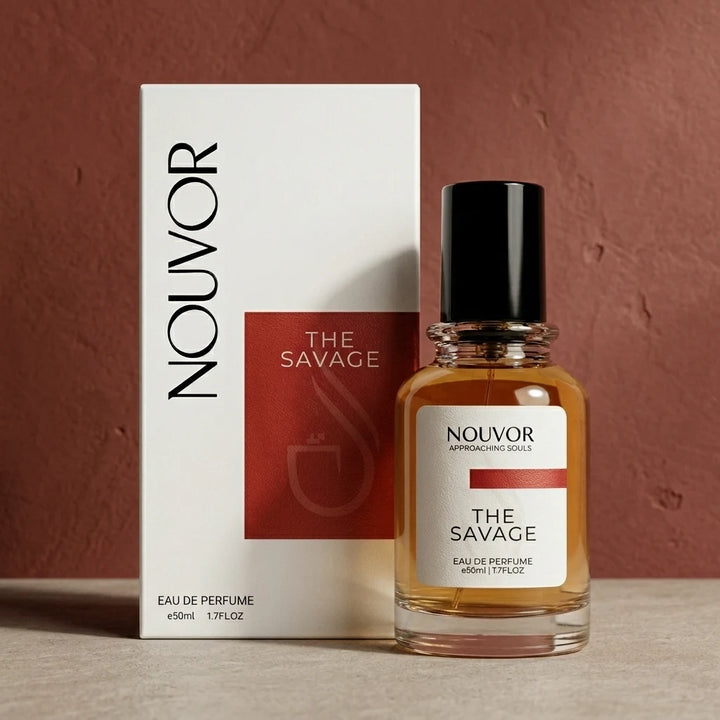 The Savage EDP Inspired by Dior Sauvage 50ml Bottle with Box | Nouvor Perfumes Pakistan