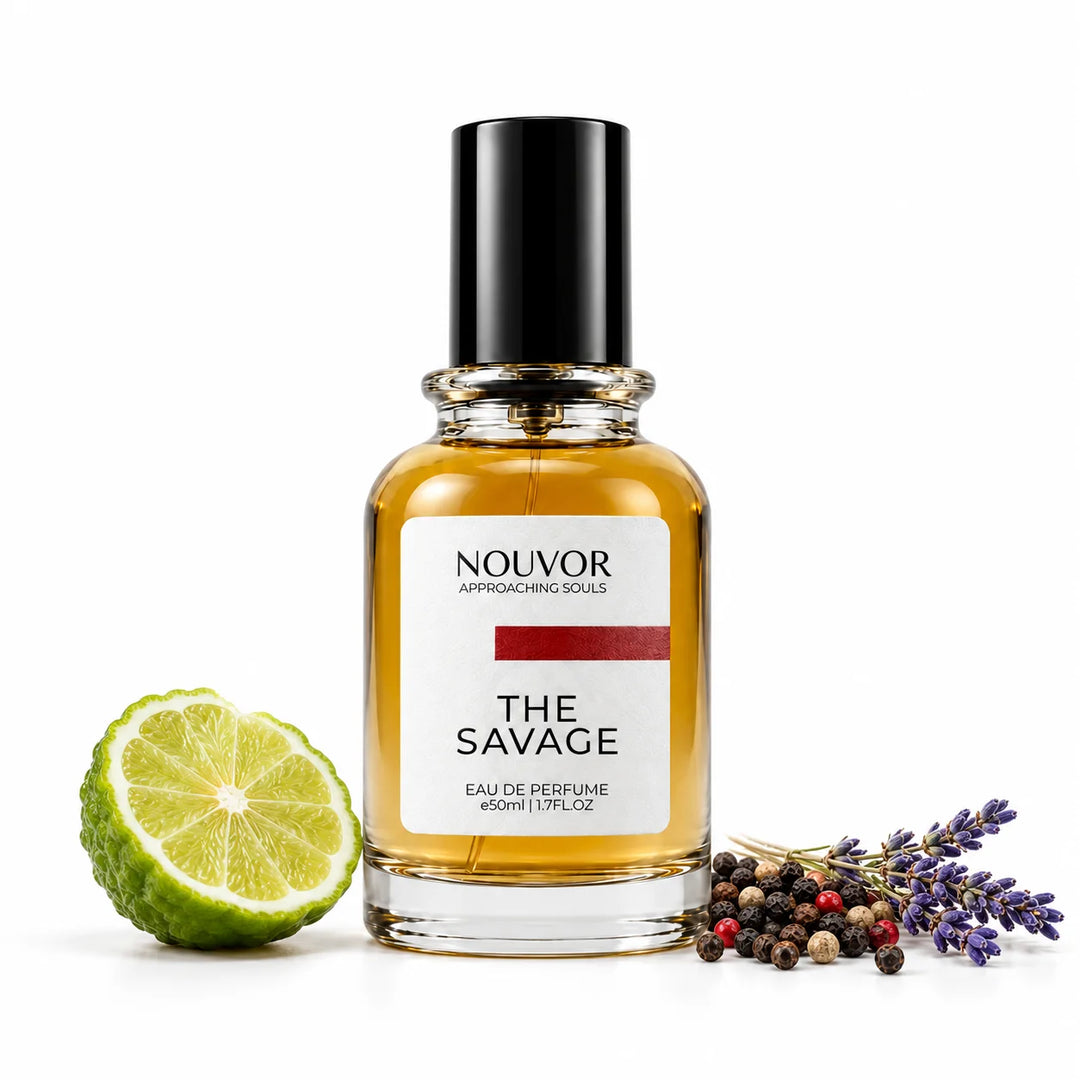 The Savage EDP 50ml with Key Notes of bergamot, pepper, lavender | Nouvor Perfumes Pakistan