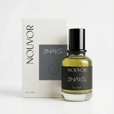 Nouvor Snake premium perfume bottle with luxury box packaging
