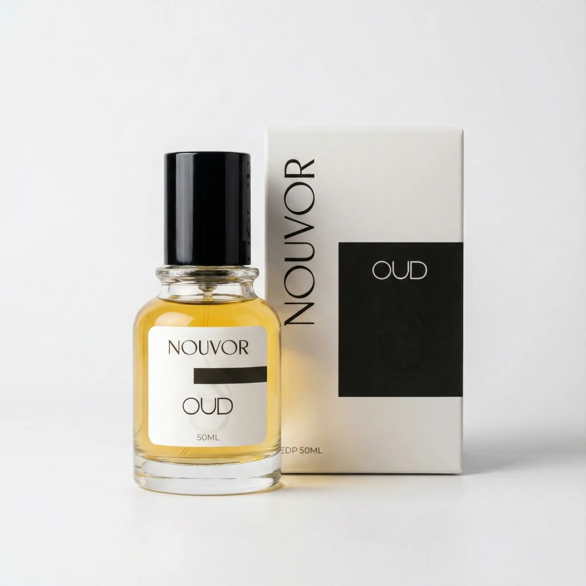 Nouvor Oud long lasting oriental perfume bottle with elegant box