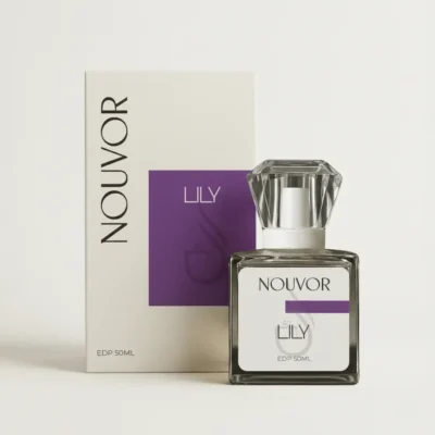 Nouvor Lily long lasting perfume bottle with elegant box